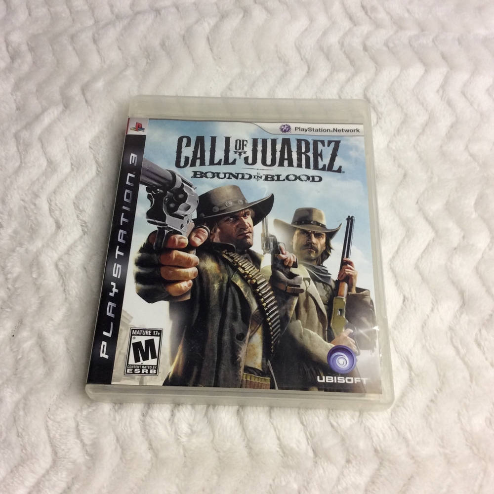 Call Of Juarez Bound In Blood Video Game Sony PS3 Clean Disc Tested with Manual